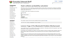 Desktop Screenshot of everydayinternetstuff.com
